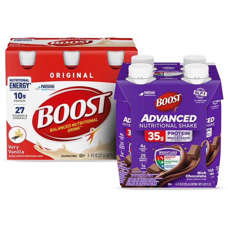 $4 off 1 on ONE (1) BOOST® Nutritional Drink, 4-pack or larger