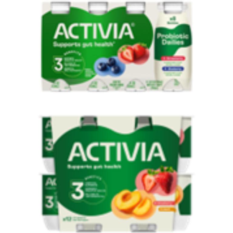 $2 off 2 On TWO (2) Activia Products (4pk, 12pk or Dailies)