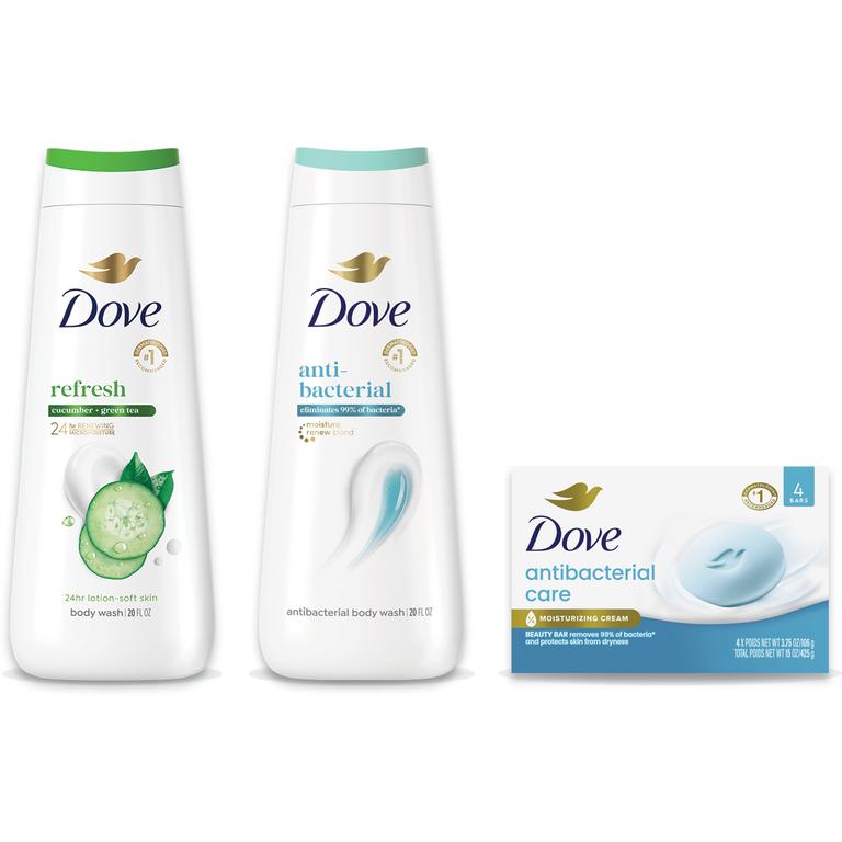 $6 off 3 on any THREE (3) Dove Body Wash (20oz only) or Bar (4ct+) (excludes items and sizes not listed)