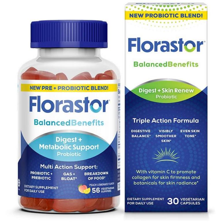 $8 off 1 on ONE (1) Florastor Digest Gummies or Skin Renew