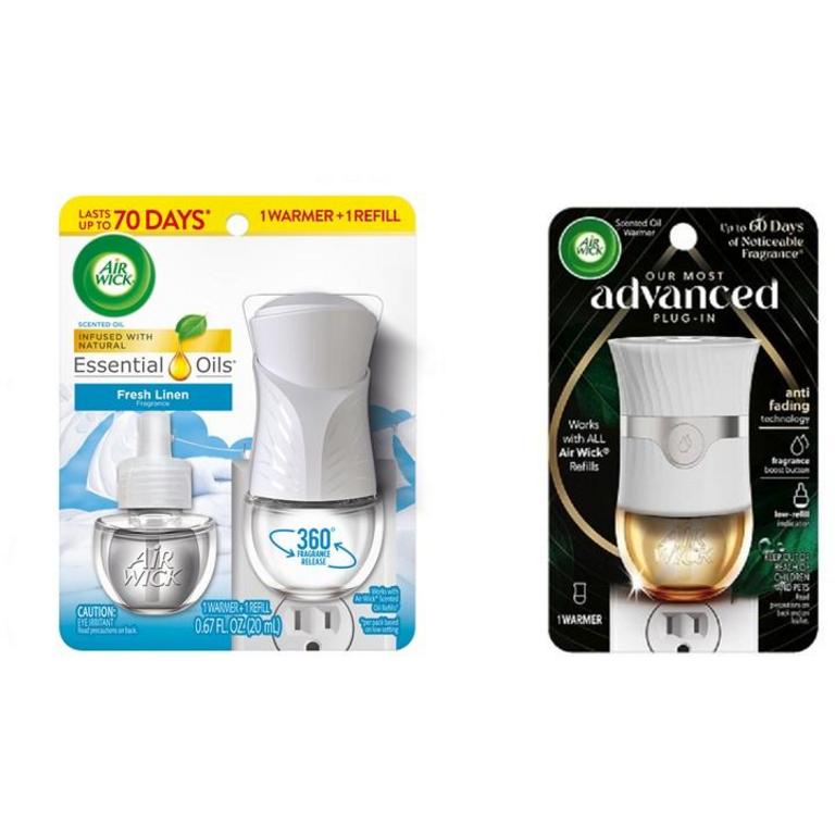 $3 off 1 on any ONE (1) AIR WICK® Scented Oil Advanced Warmer or Starter Kit