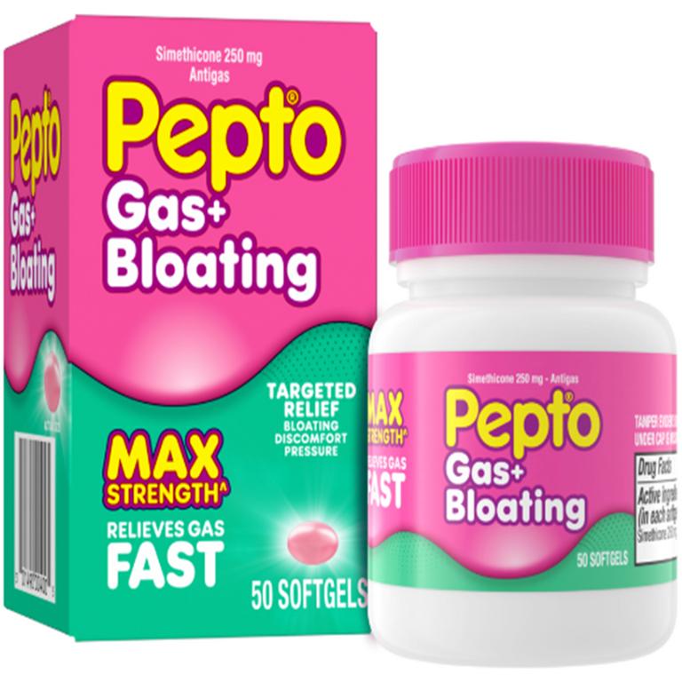 $1 off 1 ONE Pepto Gas and Bloating Softgel Product (excludes travel/trial size and Gas & Bloating Chewables)
