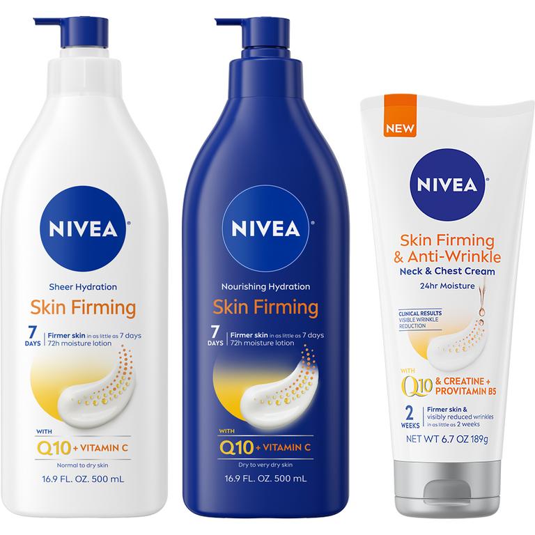 $3 off 1 on any* ONE (1) NIVEA® Body Skin Firming Product *Excludes trial and travel sizes and all other Nivea Body products
