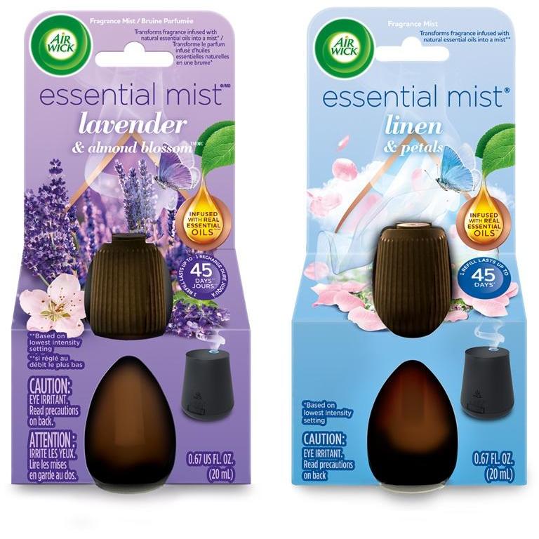 Buy One, Get One Buy Any ONE (1) Air Wick® Essential Mist® Refill  (1ct), and Receive ONE (1) Free (Max Savings Value Up to $7.00)