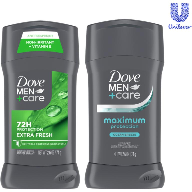 $6 off 2 on TWO (2) Dove Men + Care deodorant products.