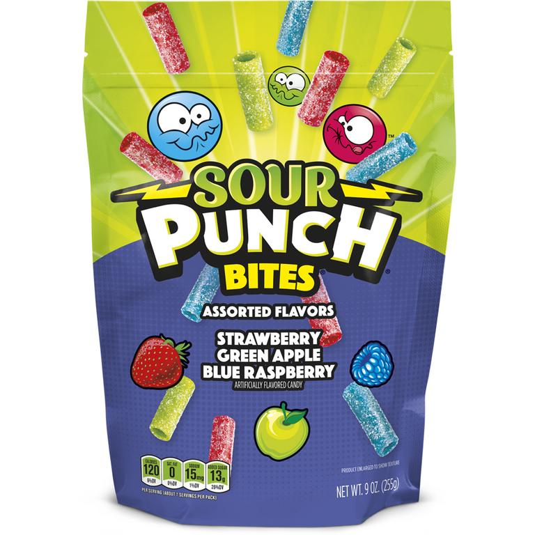 $1 off 1 on ONE(1) Sour Punch Bites 9 Oz Bag