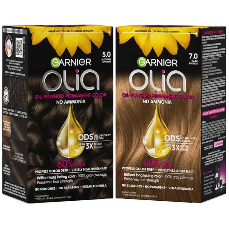 $6 off 2 off ANY TWO (2) Garnier® Olia® haircolor products
