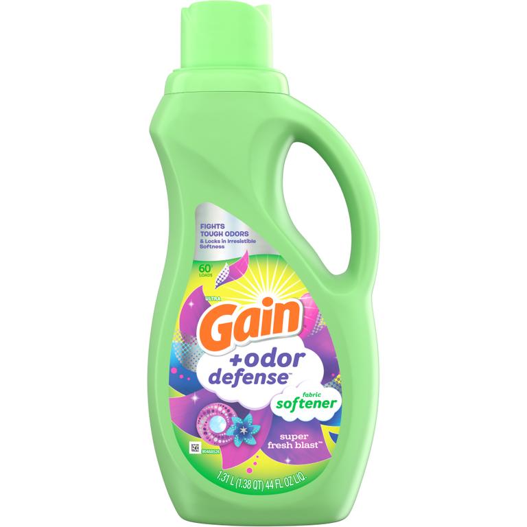 $1 off 1 ONE Gain Liquid Fabric Softener 35-44 oz OR Gain In-Wash Scent Boosters 4.3-6.5 oz OR Gain Sheets 105-120 ct OR Gain Mega Sheets 60 ct (excludes Gain Rinse, Gain Flings, Gain Liquid/Powder Laundry Detergent and trial/travel size).