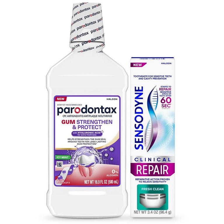 $1 off 1 ONE (1) Sensodyne, Pronamel, Parodontax Toothpaste over 0.8oz or Mouthwash any size