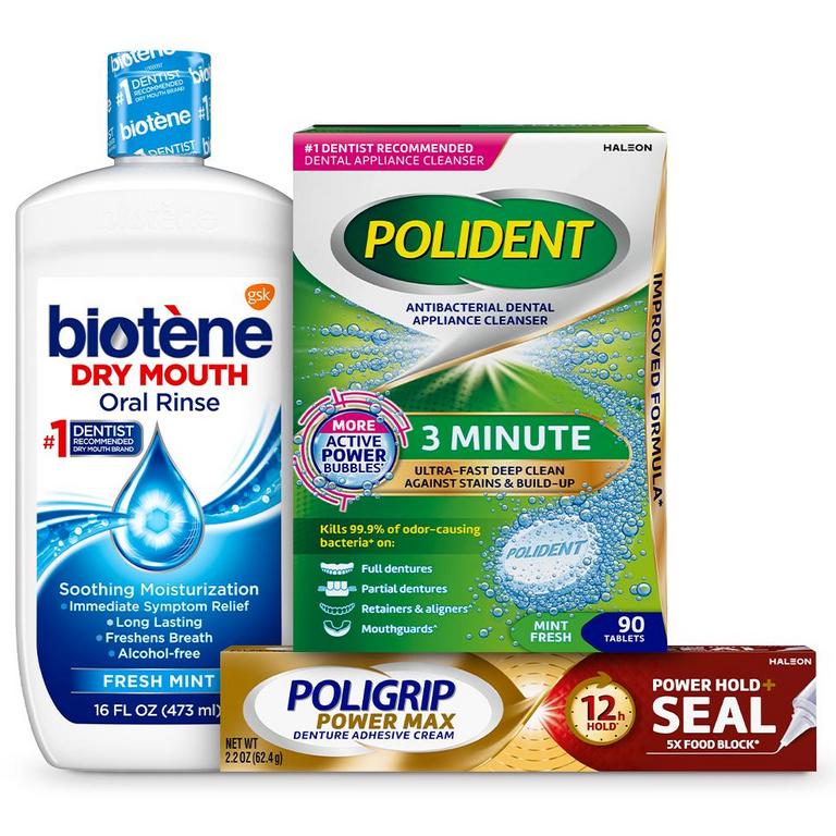 $2 off 1 ONE (1) Biotene, Poligrip or Polident product, select items