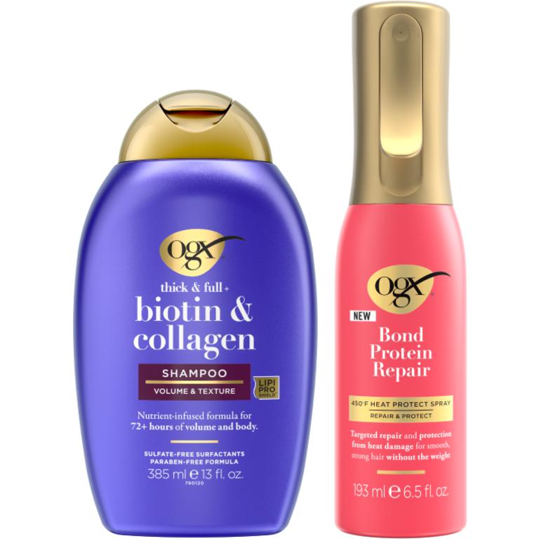 $4 off 2 on any TWO (2) OGX® Hair products (excludes trial/travel sizes)