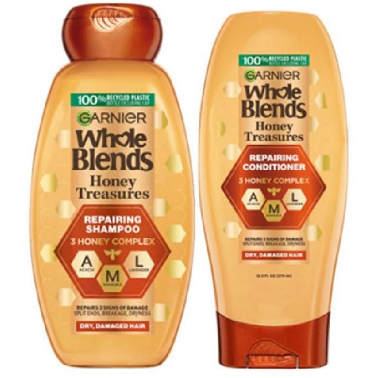 $1 off 2 on TWO (2) select Garnier Whole Blends Hair Care products