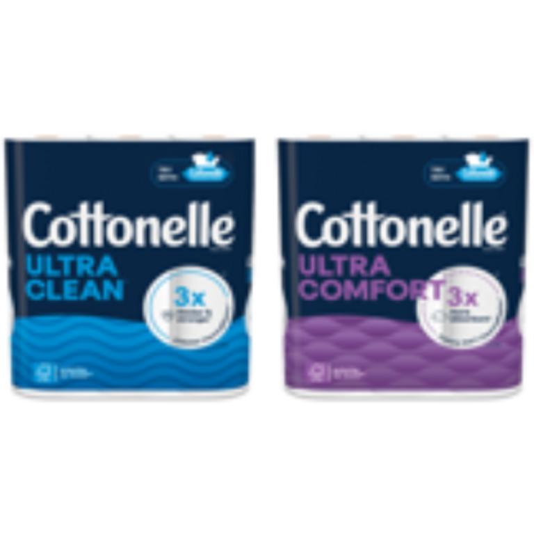 $2 off 2 on any TWO (2) Cottonelle® Toilet Paper (4 mega roll pack or larger)
