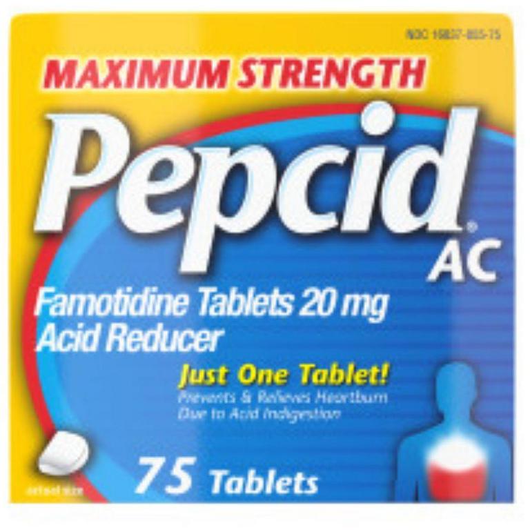 $3 off 1 on any ONE (1) Pepcid Maximum Strength, 75ct.