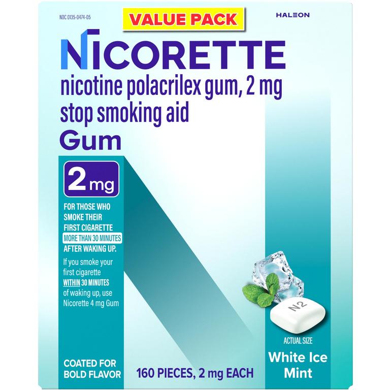 $10 off 1 ONE (1) Nicorette (excluding 20ct) or Nicoderm (excluding 7ct) product