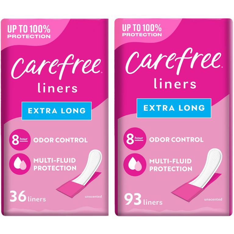$1 off 1 on any ONE (1) Carefree® Liners 36ct. or Larger