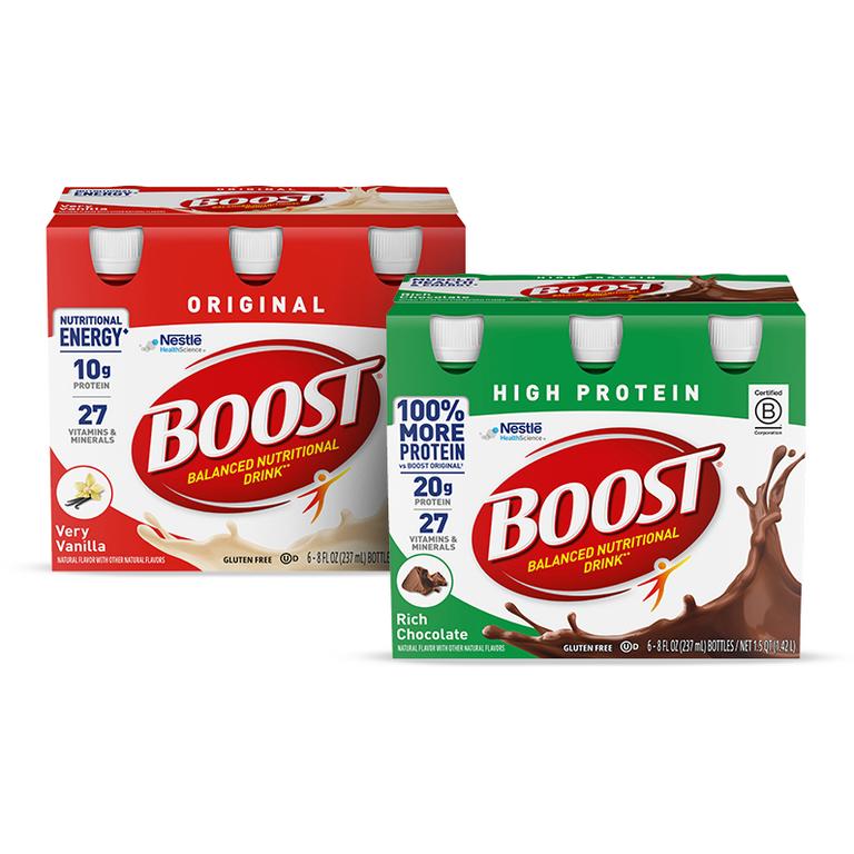 $6 off 2 on TWO (2) Boost® Nutritional Drinks, 4-pack or larger​
