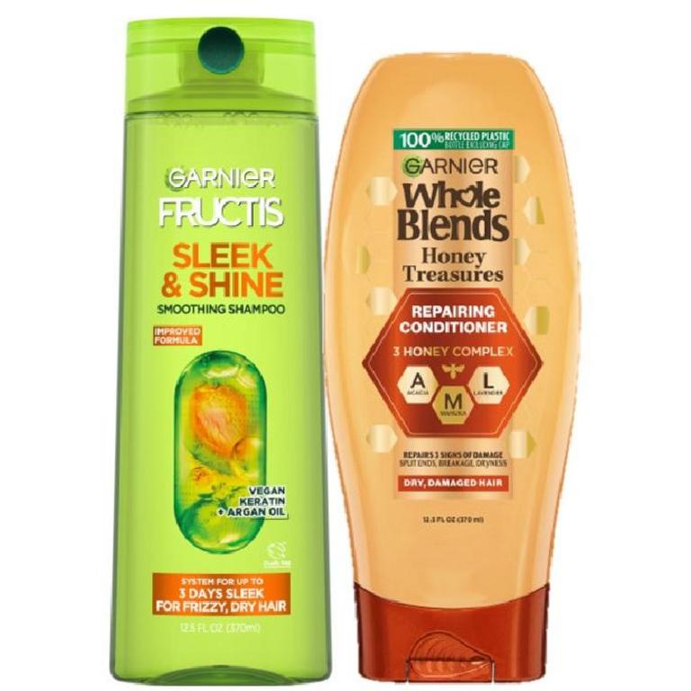 $3 off 2 on TWO (2) select Garnier Fructis or Whole Blends Haircare products