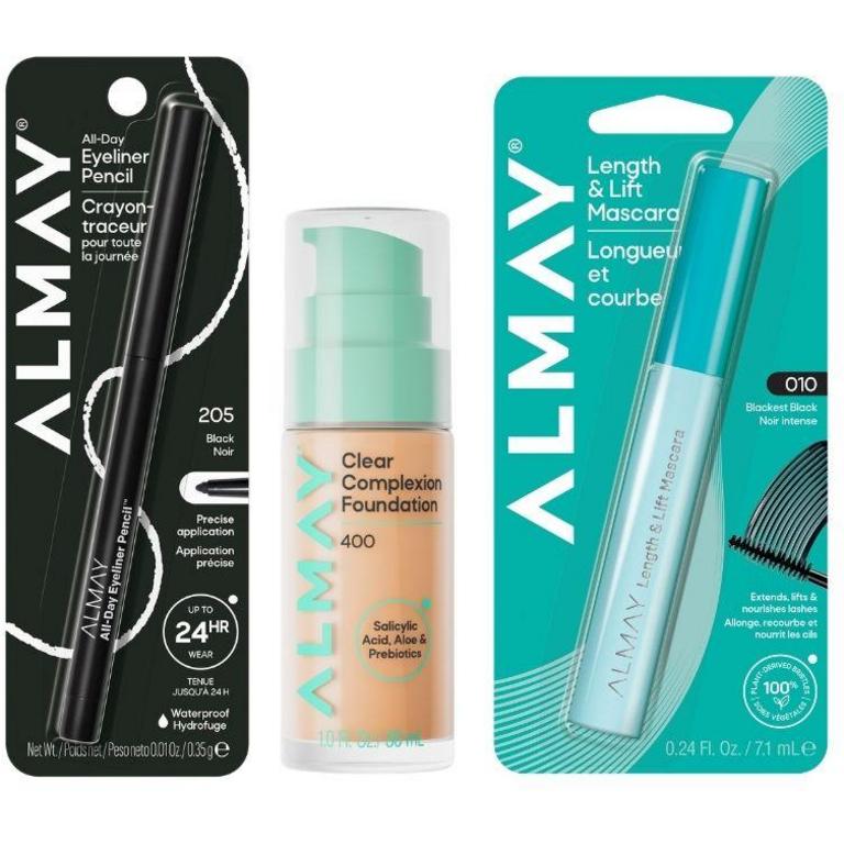 $3 off 1 Any ONE (1) Almay (Excl. Smart Shade Foundation, 80 ct. Makeup Removers and Deodorant)