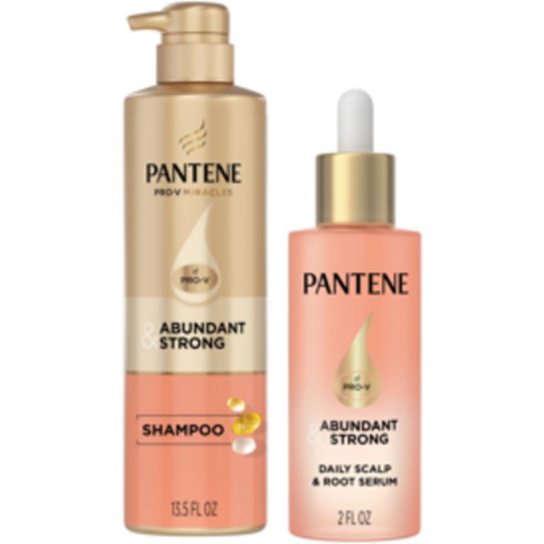 $15 off 3 THREE Pantene Abundant and Strong Products