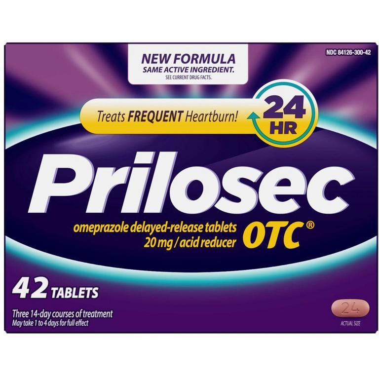 $5 off 1 ONE Prilosec 42 ct Select Varieties