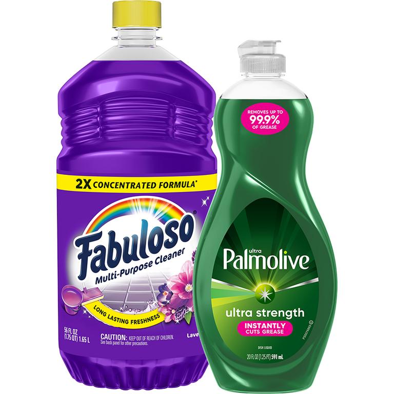 $1 off 1 On any ONE (1) Palmolive Ultra Dish Liquid (20z ONLY), Ajax Ultra Dish Liquid (52oz ONLY) or Fabuloso Multi-Purpose Cleaner (56oz ONLY)