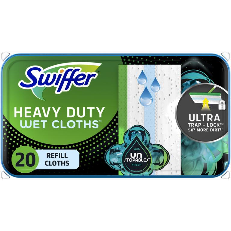 $2 off 1 ONE Swiffer Refill Product OR 3ft Duster Starter Kit (includes 20ct or Larger Dry and Wet cloth refills, 10ct or Larger XL Dry and Wet cloth refills, 5ct or Larger PowerMop pad refills, 12 or Larger WetJet pad refills, 2ct or Larger PowerMop and WetJet solution refills, and 6ct or larger Duster refills).