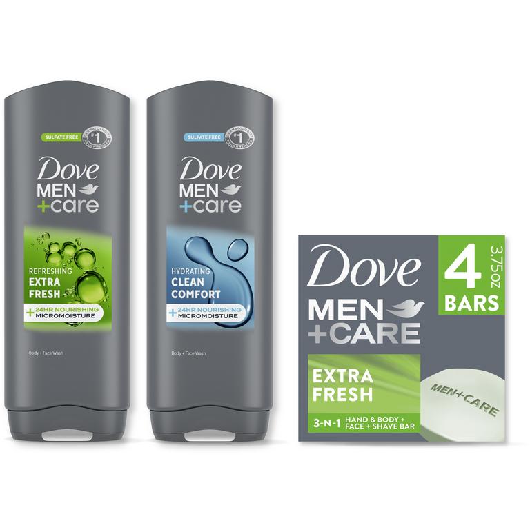$3 off 1 on any ONE (1) Dove Men+Care Body Wash 18oz+ (incl. Plant Powered varieties) or Bars 4ct+