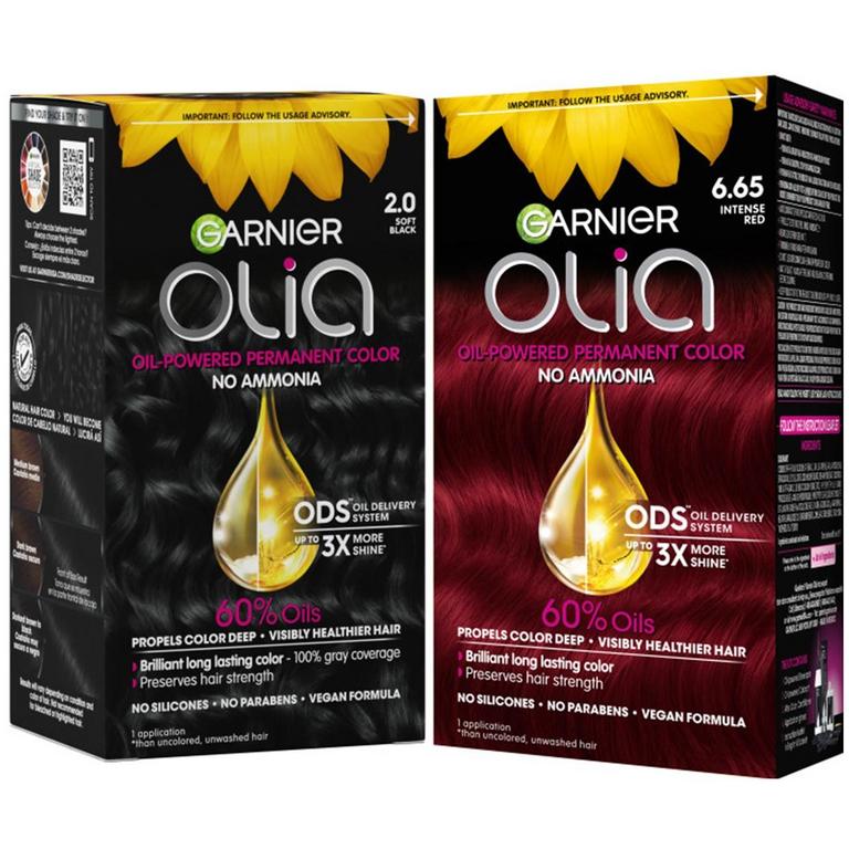$6 off 2 off ANY TWO (2) Garnier® Olia® haircolor products