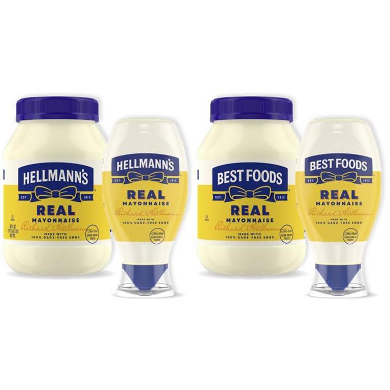 $2.50 off 1 on any ONE (1) Hellmann's® or Best Foods® Mayo 20oz or larger (excluding 64oz)