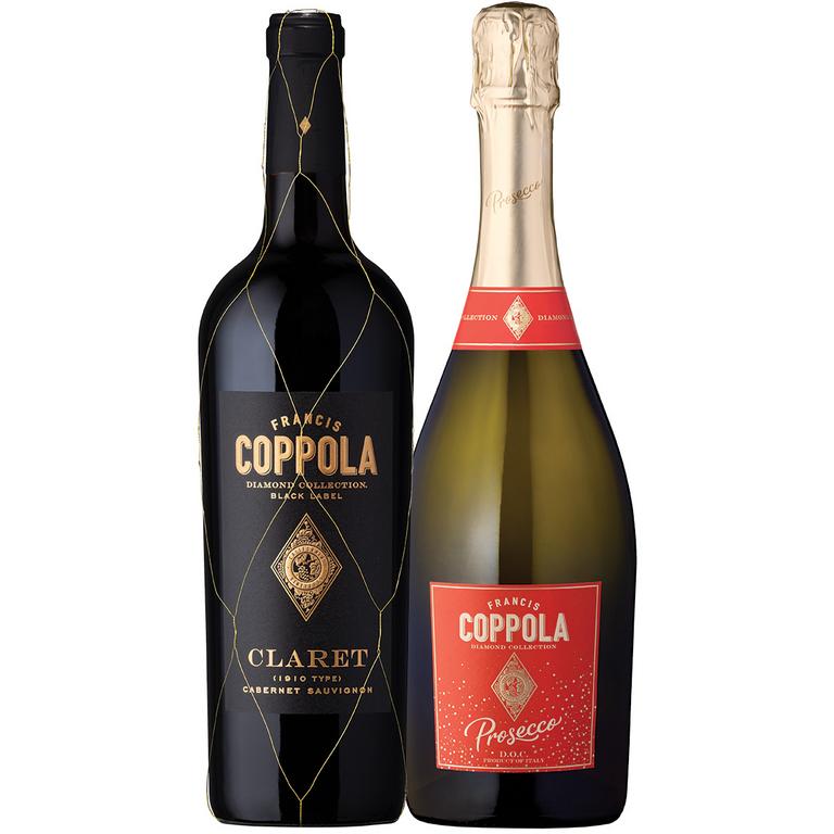 $3 off 1 via Rebate When you buy ONE (1) Francis Coppola Diamond Collection Claret or Prosecco wine (750ml).