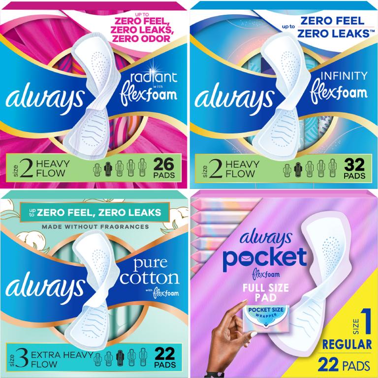 $1.50 off 1 ONE Always Infinity, Radiant, Pure Cotton or Pocket Flexfoam Pads (excludes trial/travel size).