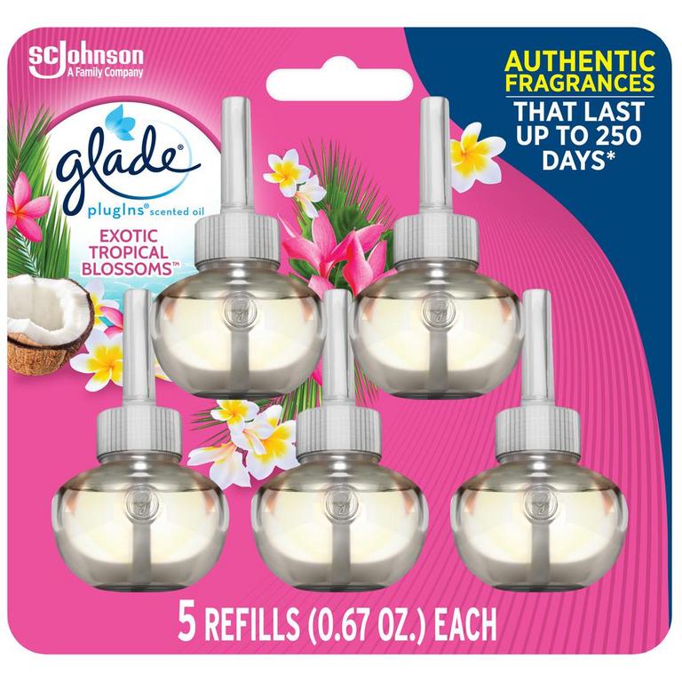 $1.25 off 1 on any ONE (1) Glade® PlugIns® Scented Oil Refills