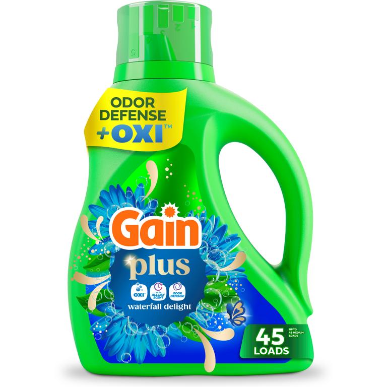 $2 off 1 ONE Gain Plus Liquid Laundry Detergent 60 oz (excludes Gain Rinse, Gain Flings, Gain Liquid Fabric Softeners, Gain Fireworks, Gain Sheets and trial/travel size).