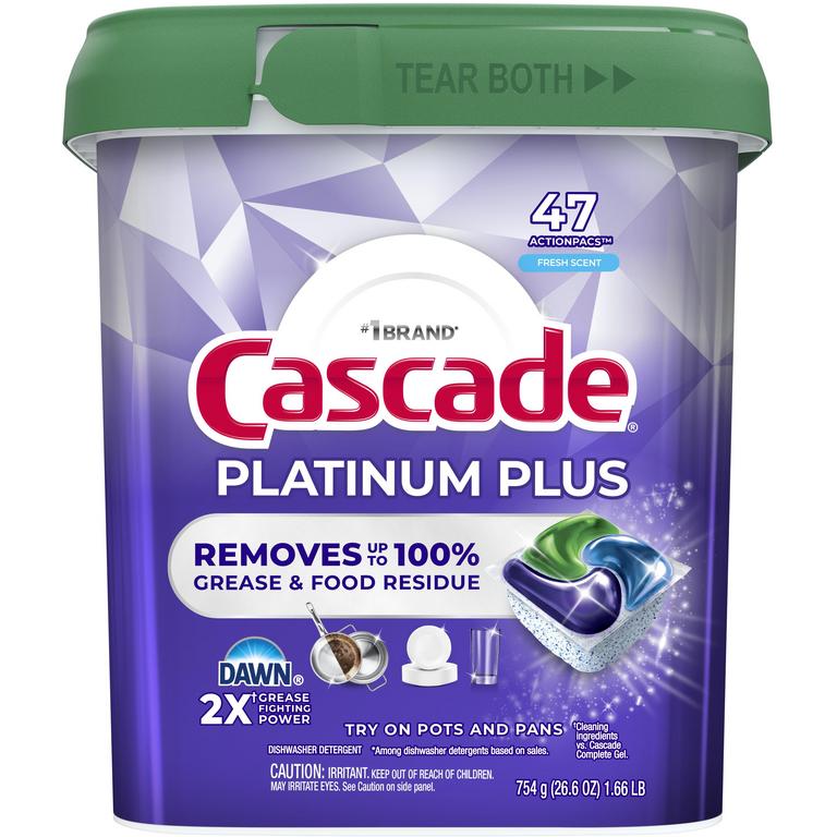 $5 off 1 ONE Cascade® ActionPacs 47-78 ct (excludes trial/travel size)