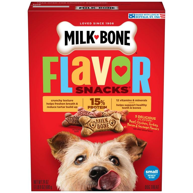 $0.75 off 1 on ONE (1) Milk-Bone® Biscuits dog treats