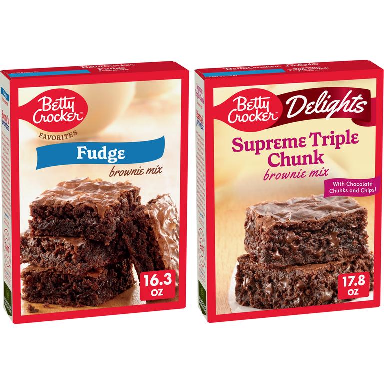 $0.50 off 1 When you buy ONE(1) BOX any flavor/variety Betty Crocker™ Brownie Mix (Excludes Brownie Pouches)