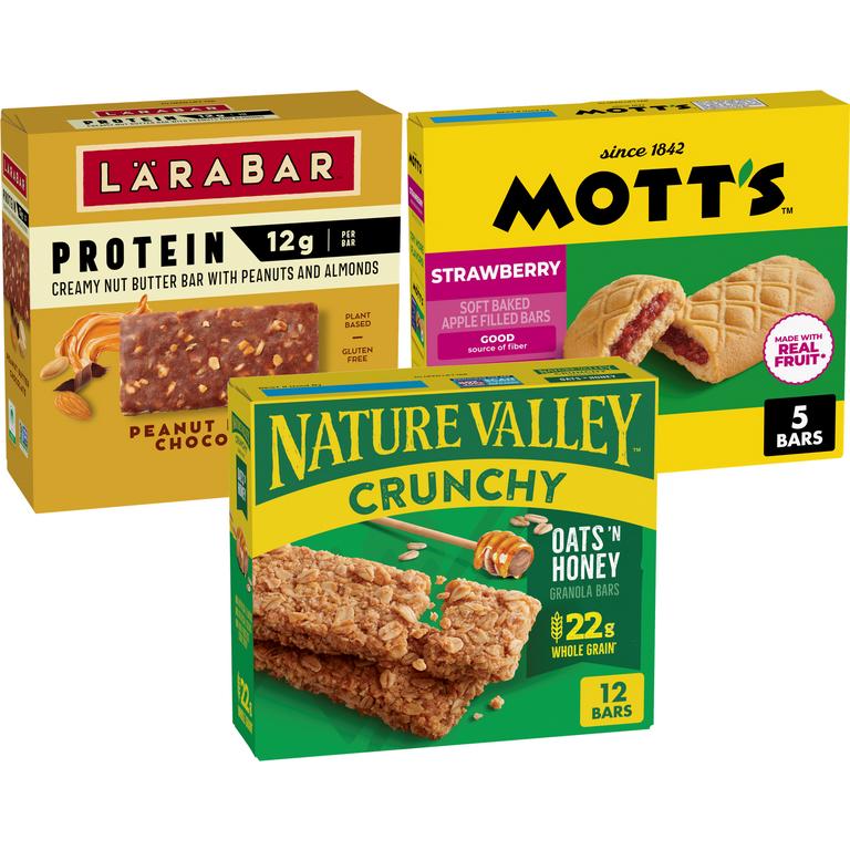 $0.50 off 2 When you buy TWO(2) BOXES any flavor/variety 4 COUNT OR LARGER Nature Valley™, Fiber One™, Protein One, General Mills Cereal Bars, Mott’s Bars, Chex Mix™ Bars, LÄRABAR™ Bars, GHOST Bars OR EPIC™ Bars or Strips