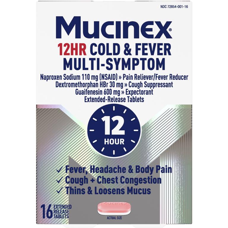 $2 off 1 on Any ONE (1) Mucinex® 12 Hour Cold & Fever Product
