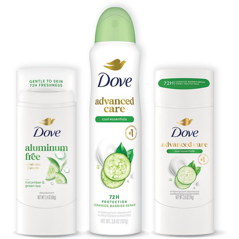 $6 off 2 on any TWO (2) Dove Deodorant Product (excludes clinicals, Whole Body Deodorant, Trial & Trial, Twin Packs, Invisible Solids and Dove Men+Care)