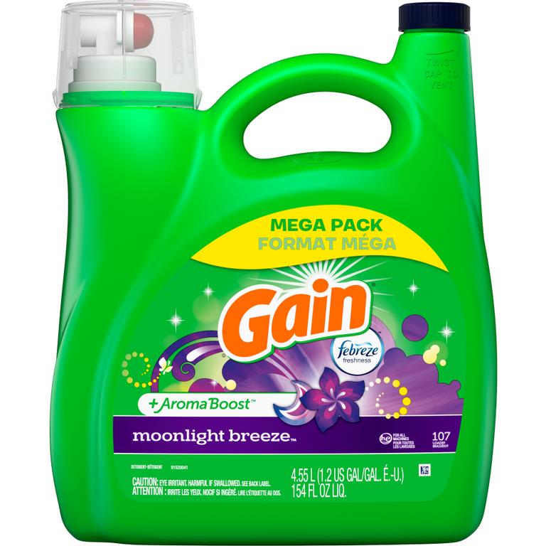$3 off 1 ONE Gain Liquid Laundry Detergent 99 oz OR 132 oz OR 144 oz (includes Gain Plus 99 oz) OR Gain Powder Laundry Detergent 104 oz OR 135 oz (excludes Gain Rinse, Gain Flings, Gain Liquid Fabric Softeners, Gain Fireworks, Gain Sheets and trial/travel size).