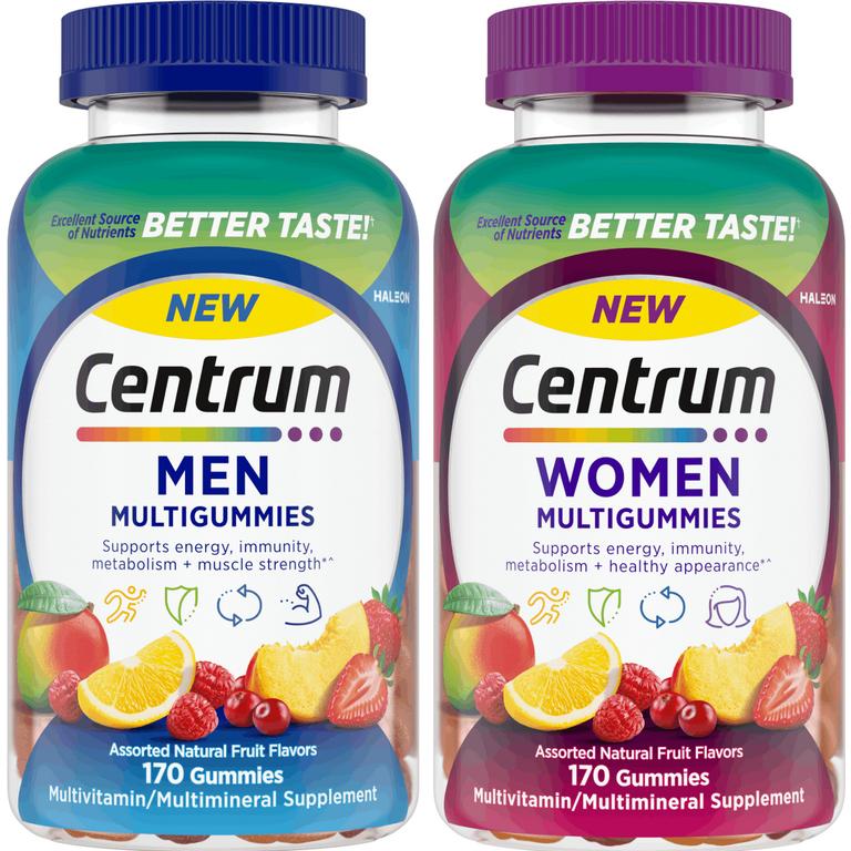 $3 off 1 on any ONE (1) Centrum® MultiGummies product (60ct or larger)
