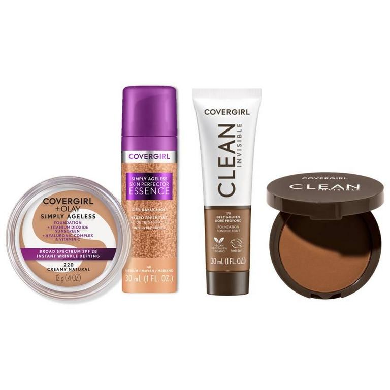 $1.90 off 1 via Rebate ONE (1) COVERGIRL® Face Product (excludes Cheekers, accessories and travel/trial size)
