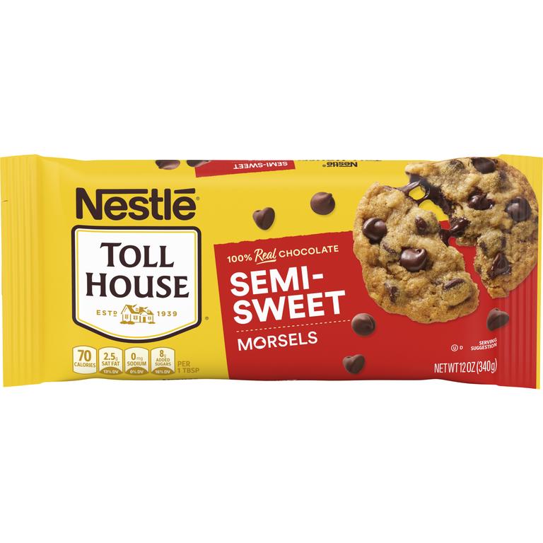$1 off 1 on ONE (1) Nestlé® Toll House® Morsels 10-12oz, OR Nestlé®  Refrigerated Cookie Dough 16.5oz