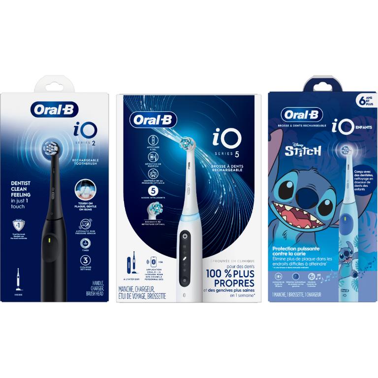 $10 off 1 ONE Oral-B iO Rechargeable Electric Toothbrush iO2, iO Kids, iO2 Starter Kit, iO3, iO4, or iO5.