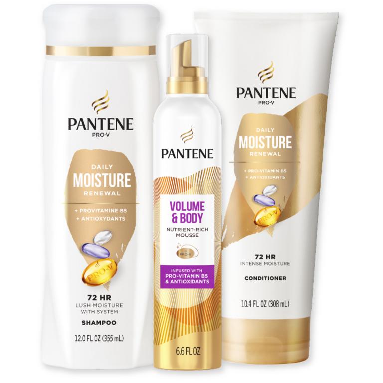 $4 off 2 TWO Pantene Products including Pantene Pro-V, Gold Series, and Stylers (excludes trial/travel size, Nutrient Blends, Miracle Rescue, Pro-V Miracles, and Abundant & Strong).