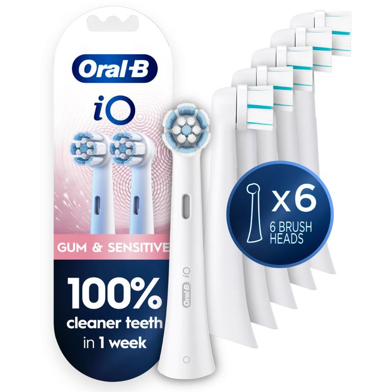 $10 off 1 ONE Oral-B iO Refills OR Oral-B non-iO Replacement Brush Heads 5ct or greater.