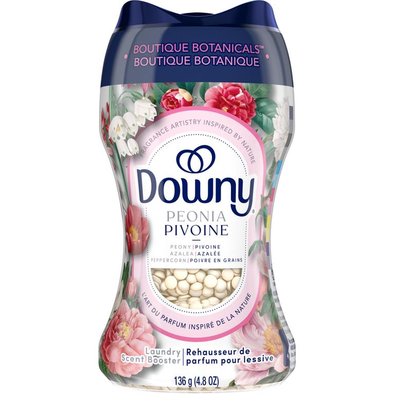 $4 off 1 ONE Downy In-Wash Scent Boosters Boutique Botanicals 4.8 oz OR Downy In-Wash Scent Boosters Unlimited 4.8 oz (excludes travel size).