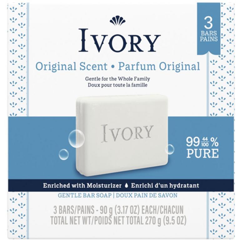 $1 off 2 TWO Ivory Bar Soap 3 ct Select Varieties