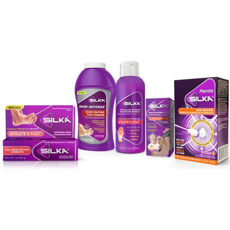 $1 off 1 on any ONE (1) Silka anti-fungal footcare product